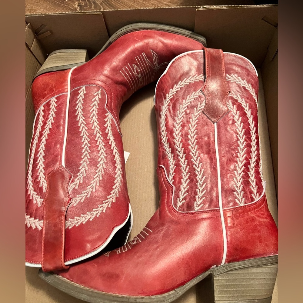 Beautiful Red Boots